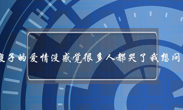 为什么我看了两个傻子的爱情没感觉很多人都哭了我想问问哪个情节你感动了(一点谈恋爱的感觉都没有)