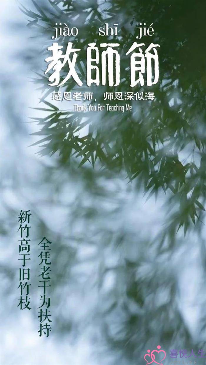 图片[17]-关于教师节的诗句（那些赞美老师的诗句）-喜悦人生