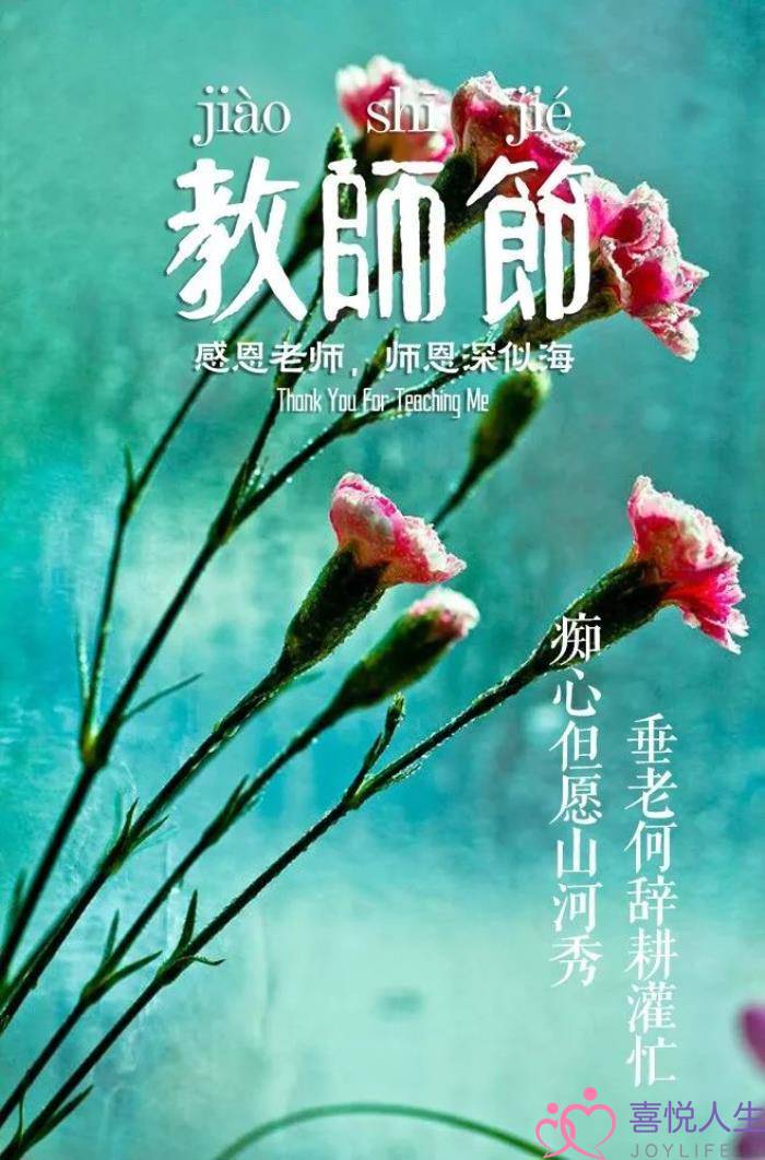 图片[28]-关于教师节的诗句（那些赞美老师的诗句）-喜悦人生